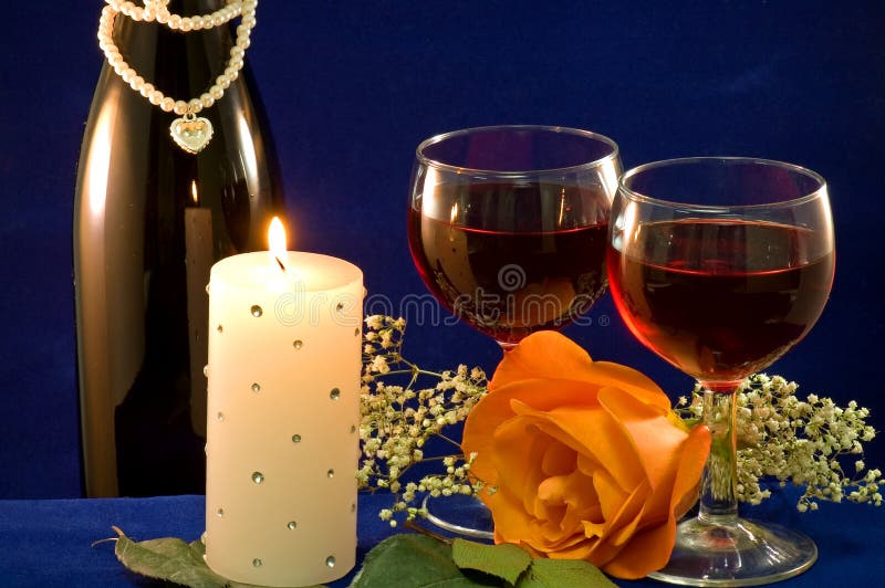 1,790 Red Wine Glass Candle Rose Stock Photos Free & RoyaltyFree
