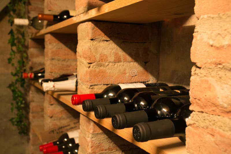Wine cellar stock image. Image of collection, product 62636413