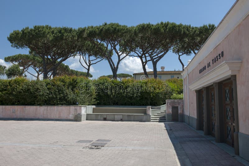 Wine Cellar and Park of Guado al Tasso, Italy