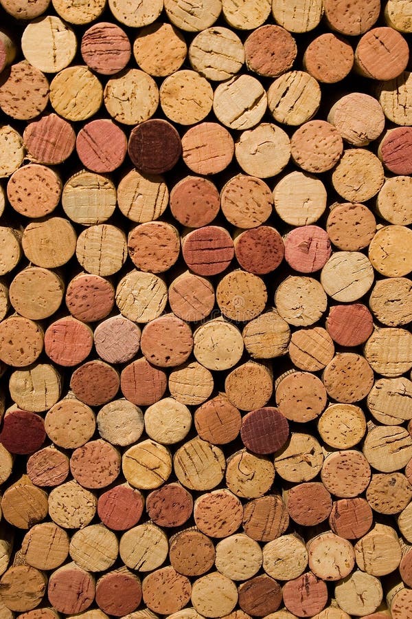 Wine Corks Stacked stock image. Image of corkboarddrink 873835