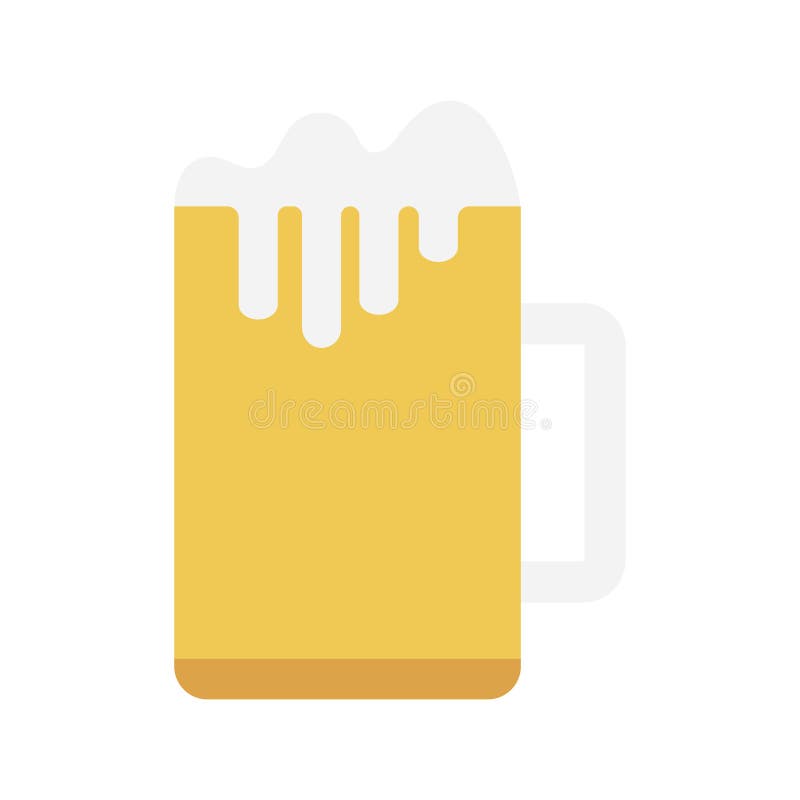 Wine glyph flat vector icon royalty free illustration.
