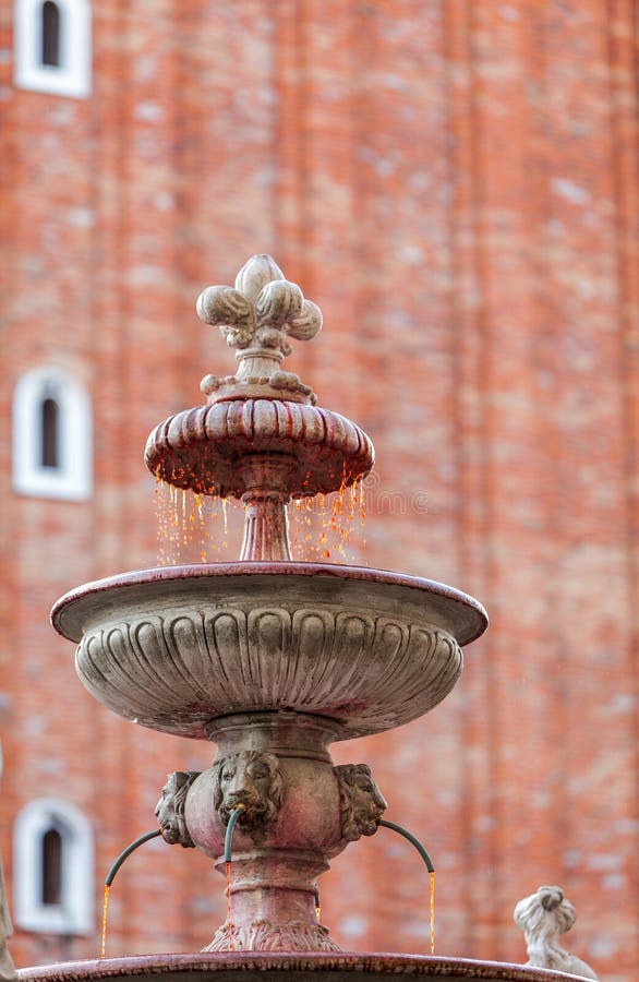 Wine Fountain stock photo. Image of venice, drink, wine 26357954