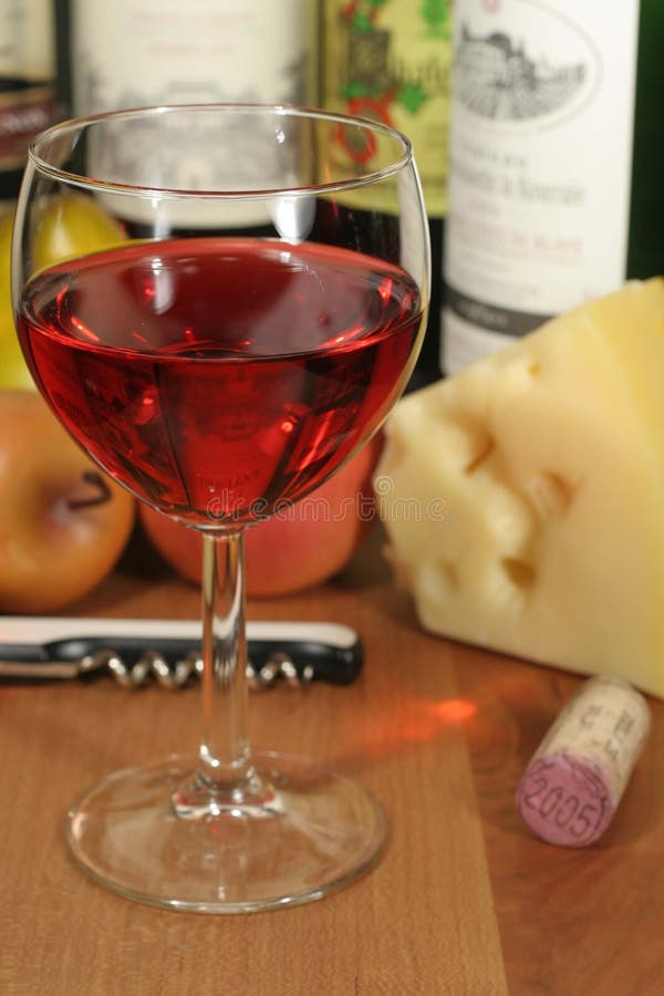 Wine Fruit & Cheese