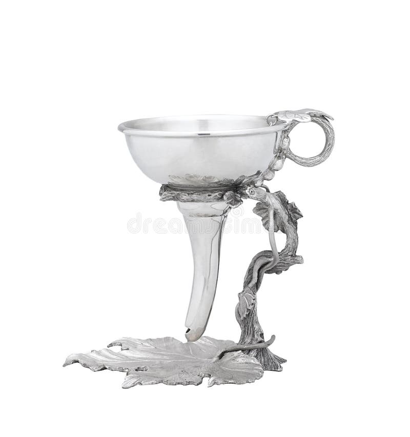 Wine funnel stock image. Image of funnel, stand, accessory 25179649