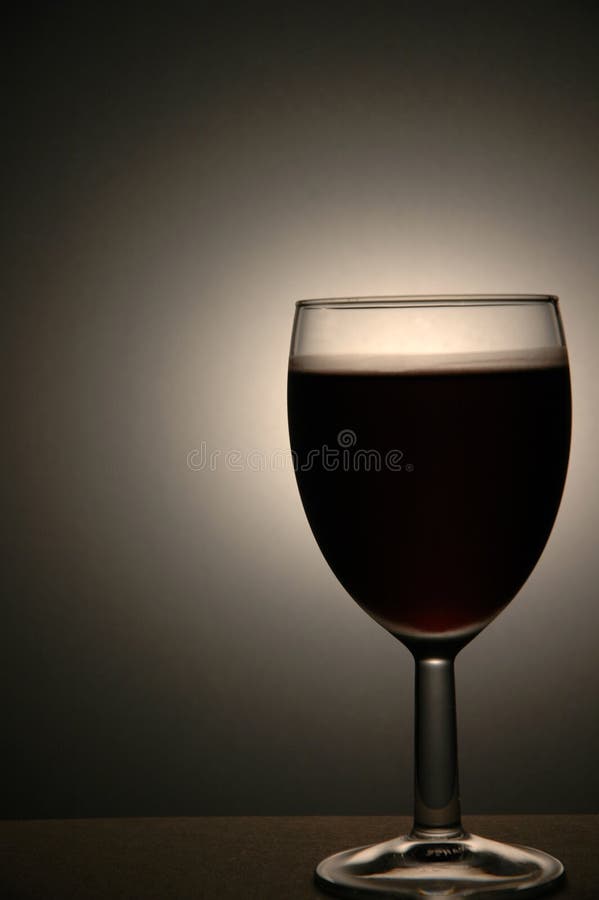 Wine Glass stock image