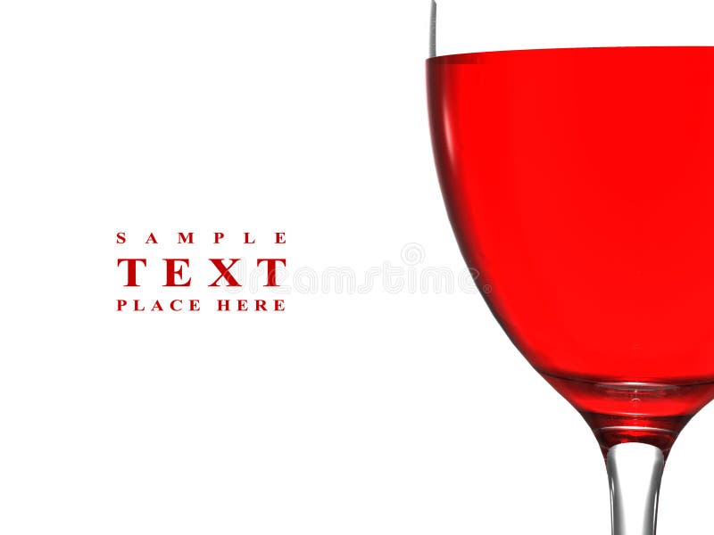 Wine in glass