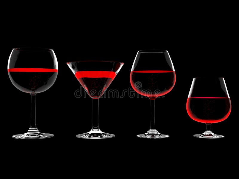 Wine in glass