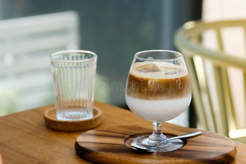 Short Latte Macchiato Glass