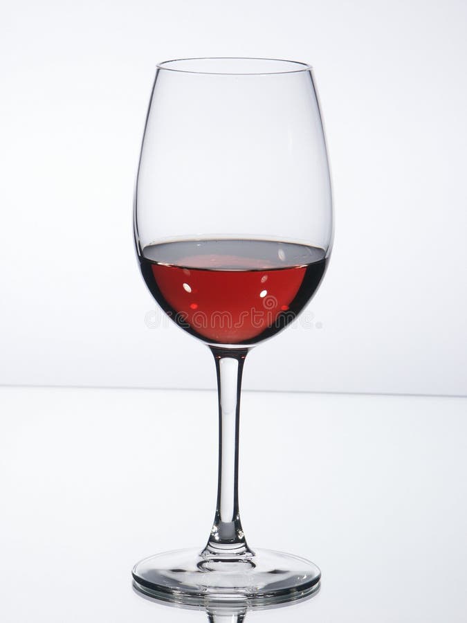 Wine glass with wine