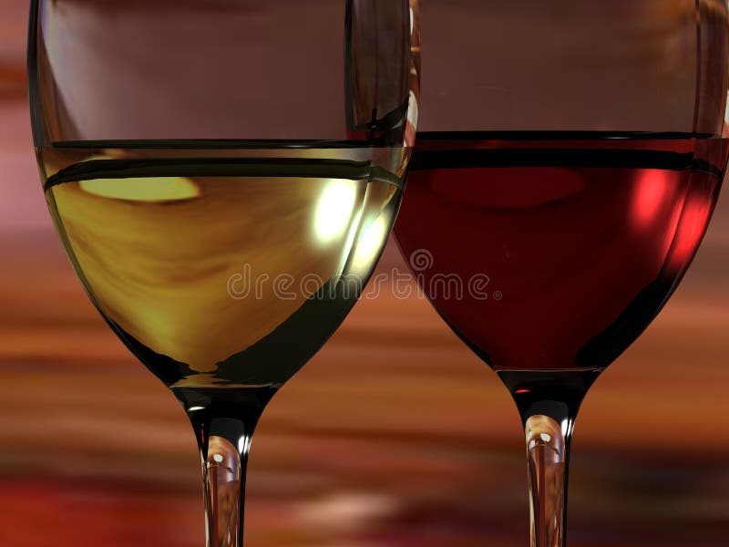 Wine Glasses royalty free stock images