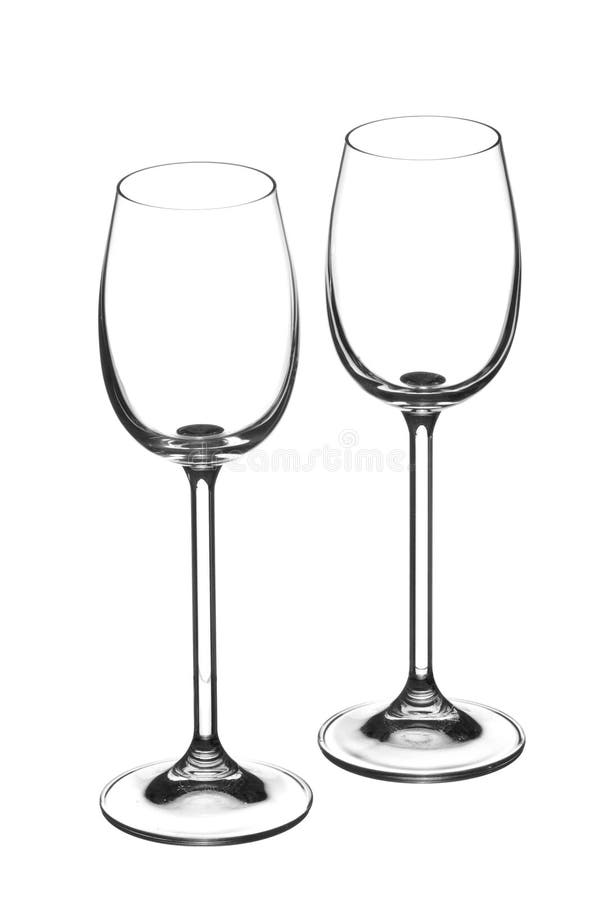 Wine glasses. stock photo. Image of smoke, clean, object 18926412