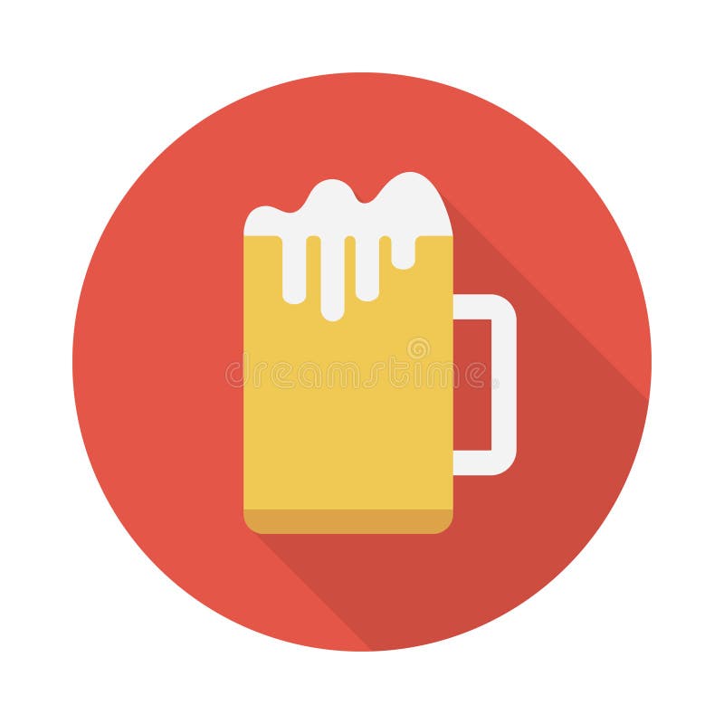 Wine glyph flat vector icon vector illustration.