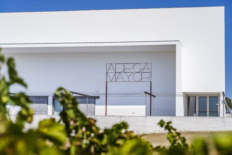 Wine house called Adega Mayor in Alentejo, Portugal