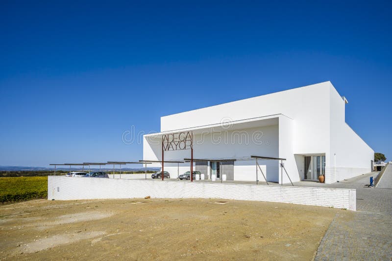 Wine house called Adega Mayor in Alentejo, Portugal