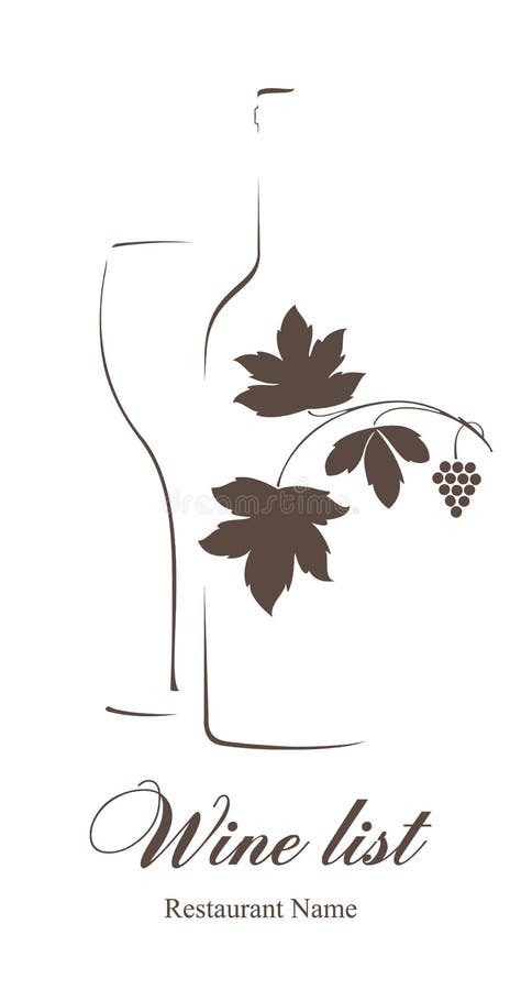 Wine list design