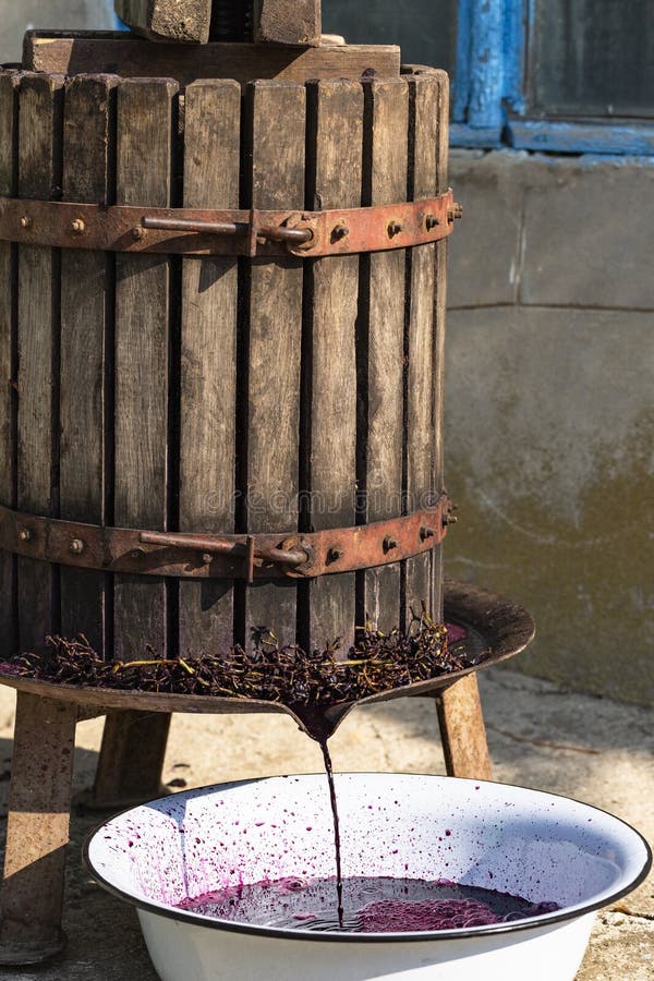 Wine Making. Technology of Wine Production in Moldova. the Ancient Folk