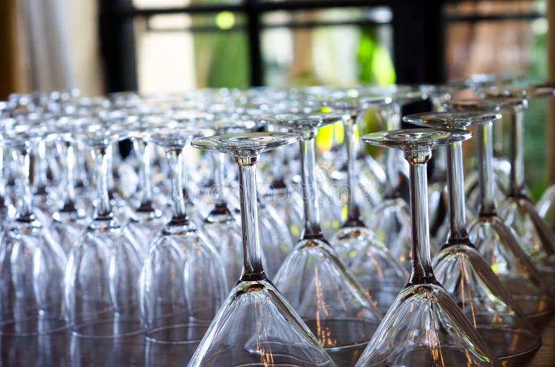 Wine and Martini Glasses stock photo. Image of celebration 22700798