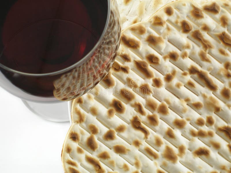 Wine and matzoh