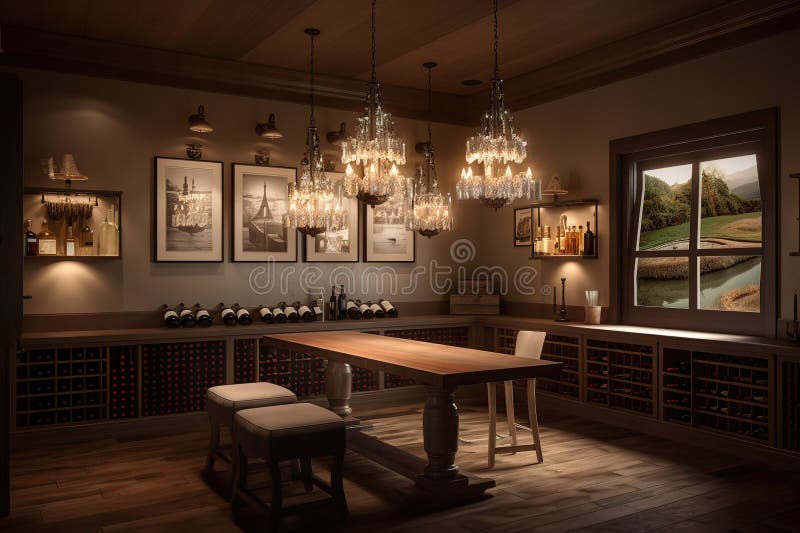 Wine Tasting Room Capture a Set of Images that Showcase a