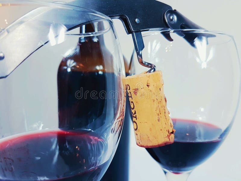 Wineglass redwine cup cork corkscrew bottle drink alkohol