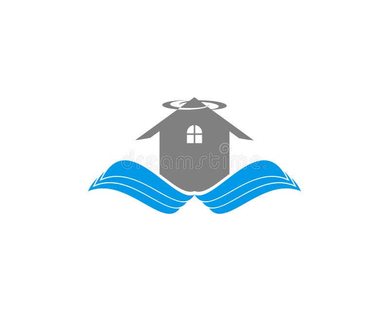 Wing House Vector Logo stock vector. Illustration of bird 141196357