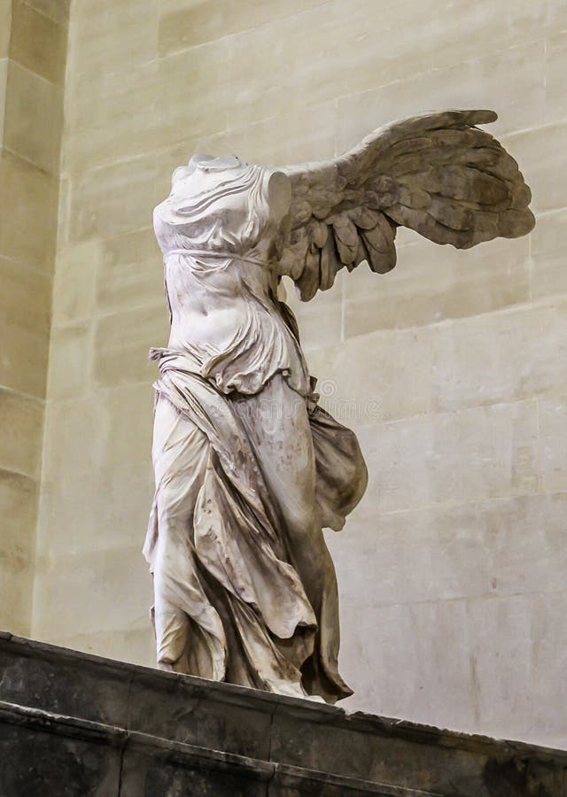 The Winged Victory of Samothrace, Also Called Nike of Samothrace. Paris, France Editorial - Image of nike, samothrace: 213915757