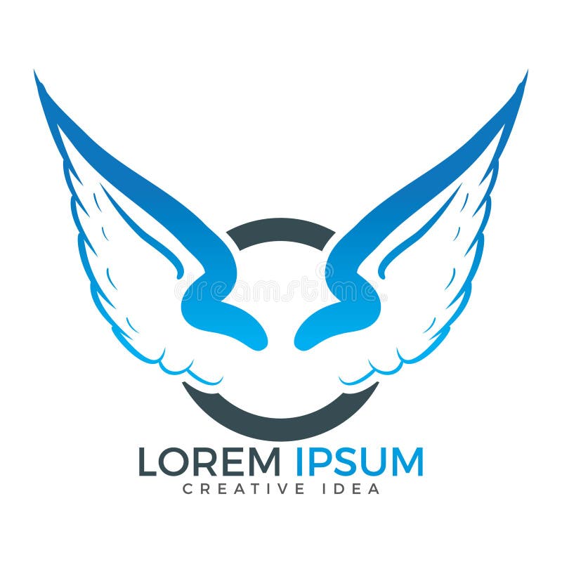 Wings Logo Design. stock vector. Illustration of creative 101993115