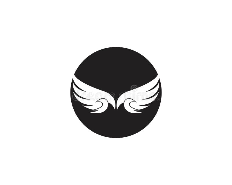 Wings Logo Vector Template Illustration Stock Illustration