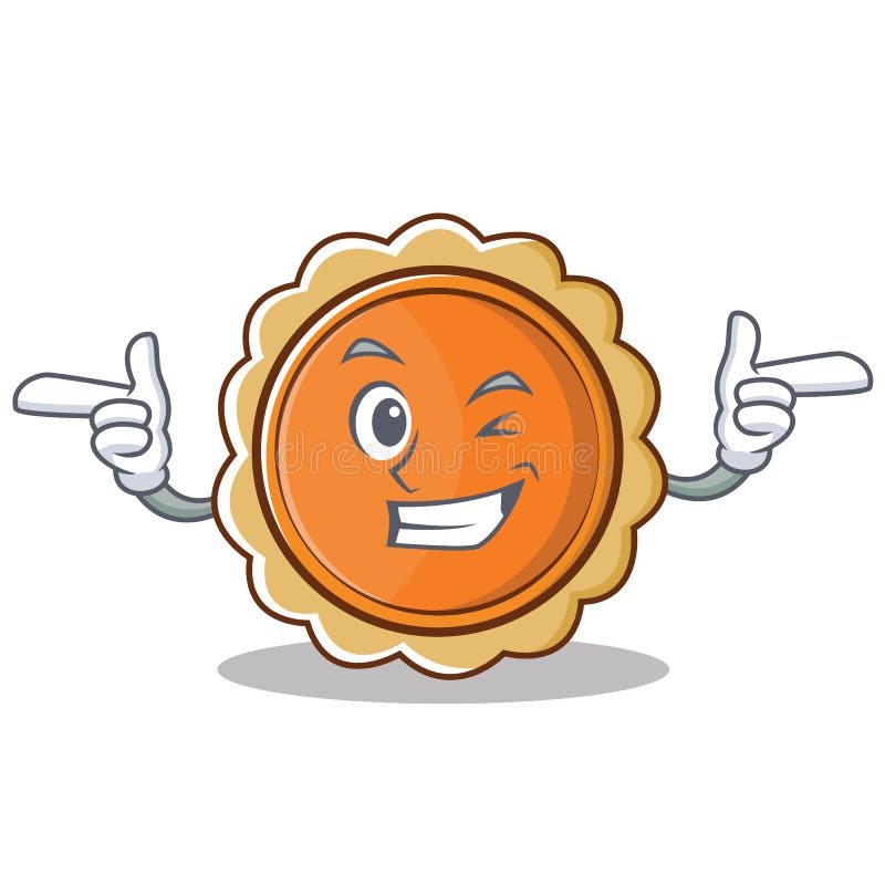Wink Face Pie Stock Illustrations 4 Wink Face Pie Stock Illustrations