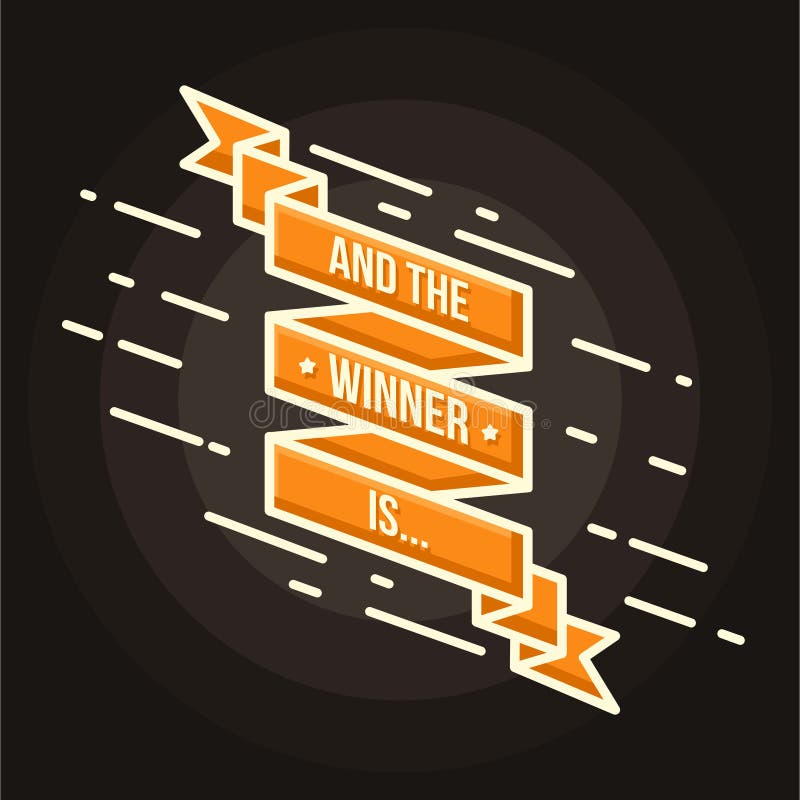 Winner Announcement Stock Illustrations – 6,461 Winner Announcement