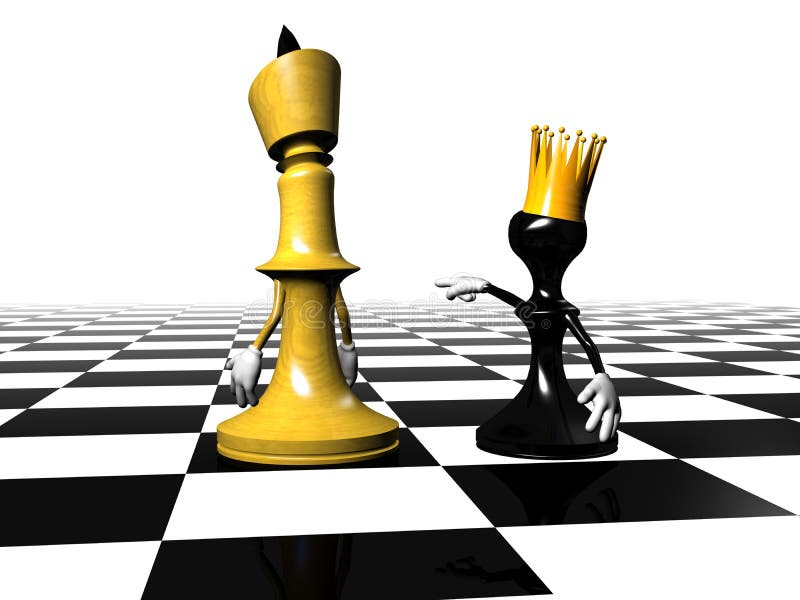 Vector Chess Pawn With Golden Crown And Defeated King Royalty Free SVG,  Cliparts, Vetores, e Ilustrações Stock. Image 12927981.