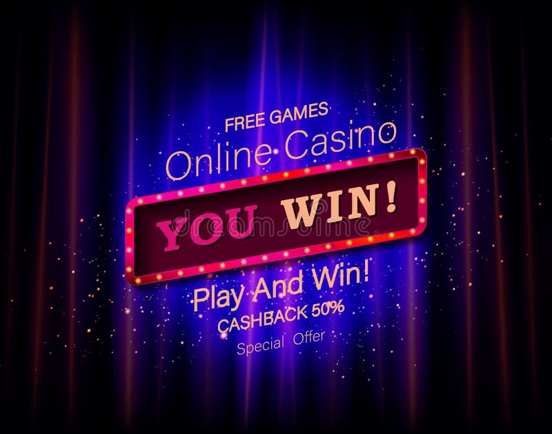 Winner frame labe royalty free illustration