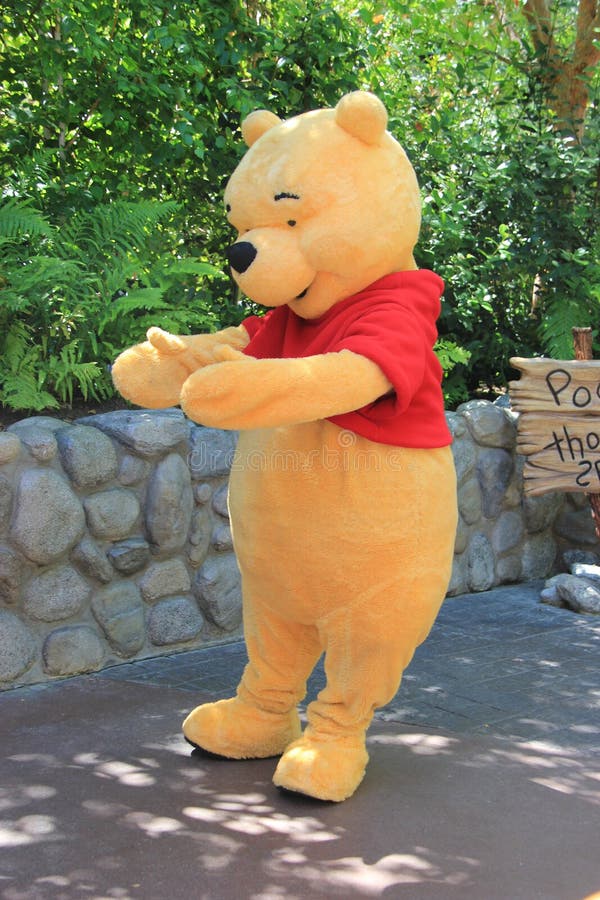 Winnie the Pooh bei Disneyland stockfoto Winnie the Pooh bei Disneyland stockfoto