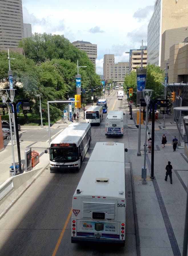 Winnipeg de stad in stock foto's Winnipeg de stad in stock foto's