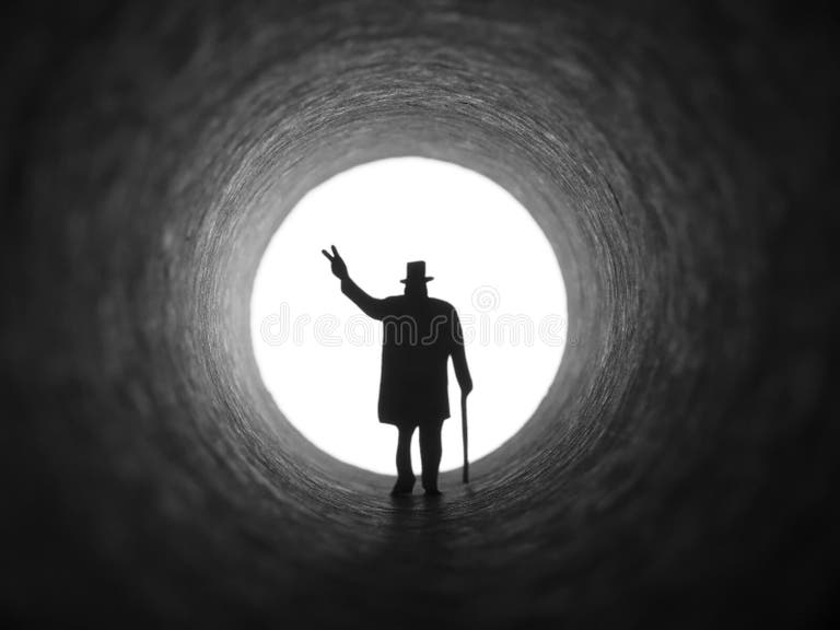 Winston Churchill Silhouette Stock Photos Free