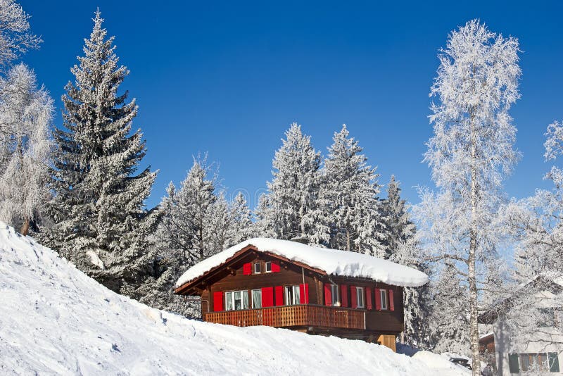 Winter in alps