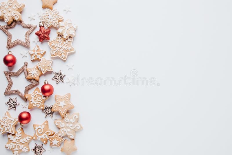 Winter background, Christmas, New Year composition