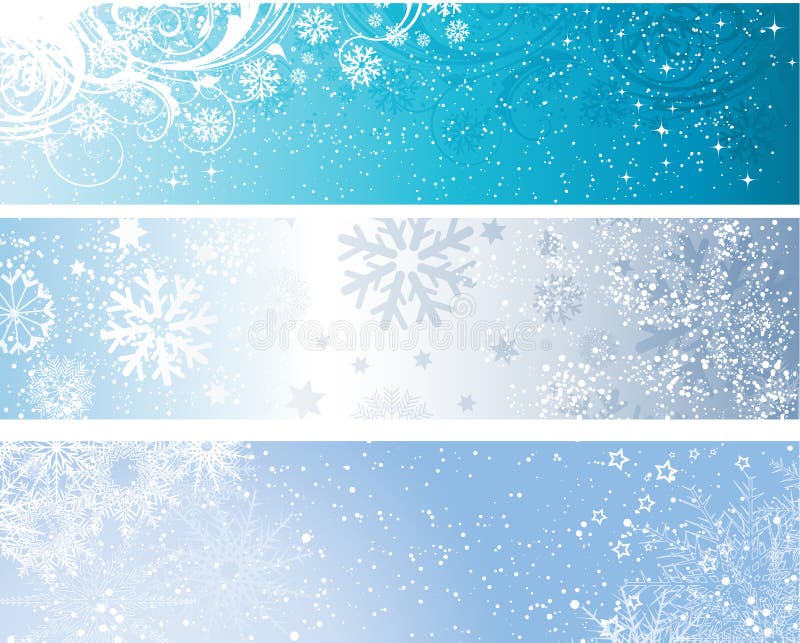 Winter banners