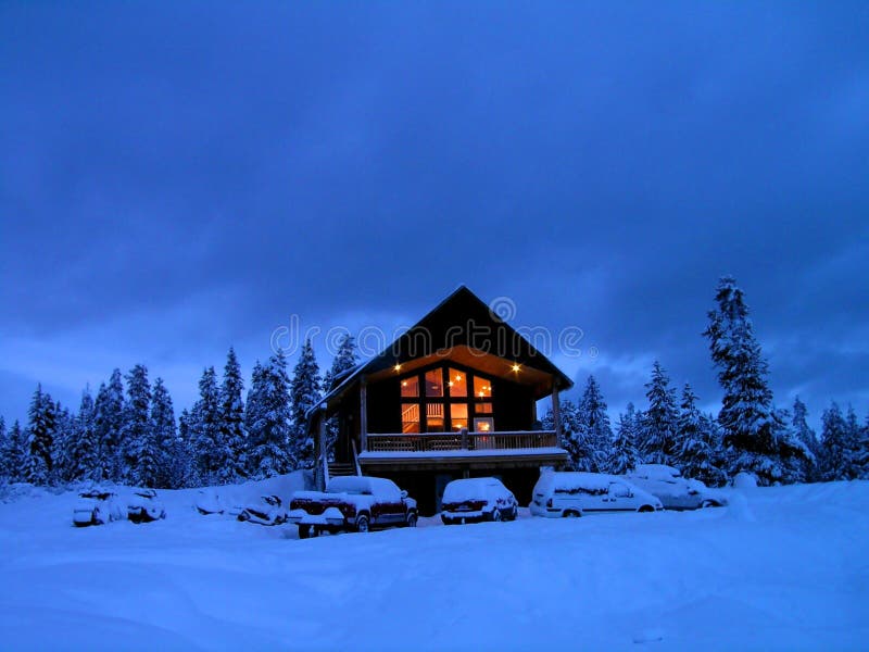 Winter Cabin