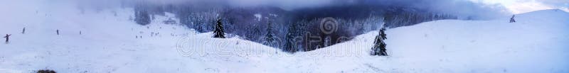 Winter in Carpathian Mountains