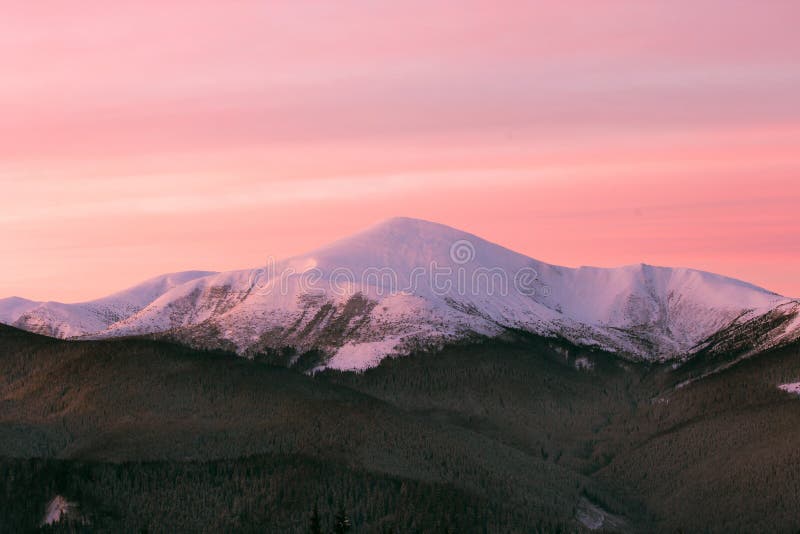 amazing winter  landscape, wonderful sunset view, beautiful scenery in mountains, Carpathians, Chornohora range, Petros mount,  Hoverla,  Ukraine, Europe. amazing winter  landscape, wonderful sunset view, beautiful scenery in mountains, Carpathians, Chornohora range, Petros mount,  Hoverla,  Ukraine, Europe