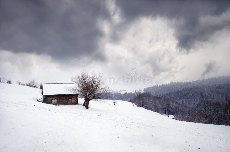 Winter In Den Bergen Russland, UralJanuary, Temperatur ...