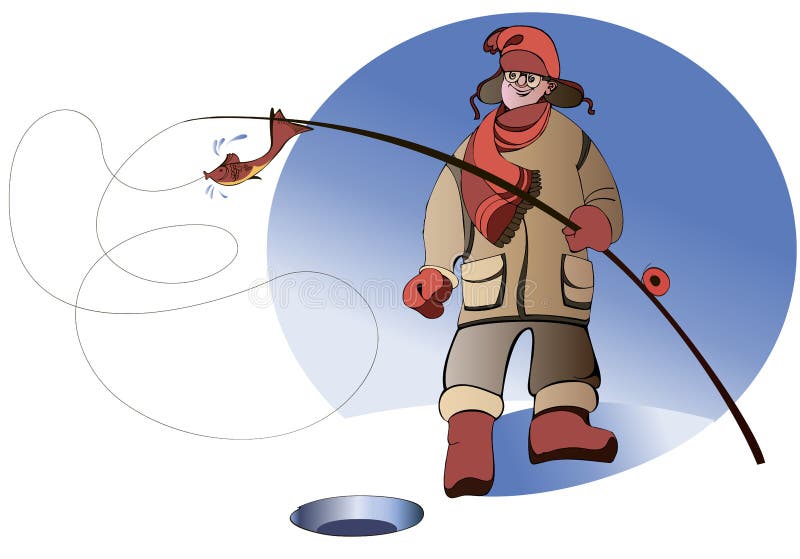 Ice Fishing Hole Stock Illustrations – 1,387 Ice Fishing Hole Stock  Illustrations, Vectors & Clipart - Dreamstime