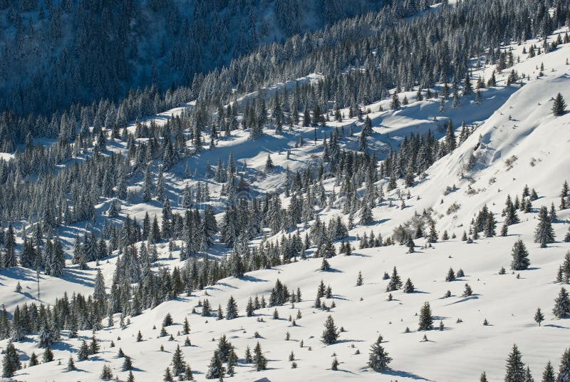 Winter In French Alps Picture. Image 8115946