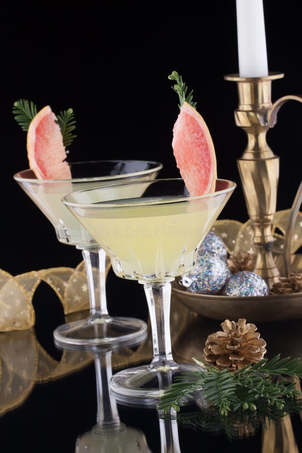 Winter Grapefruit Martini