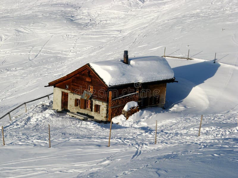 Winter holiday house stock image. Image of quiet, holiday 12060511
