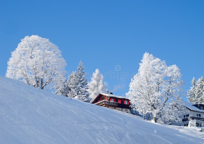 Winter holiday house