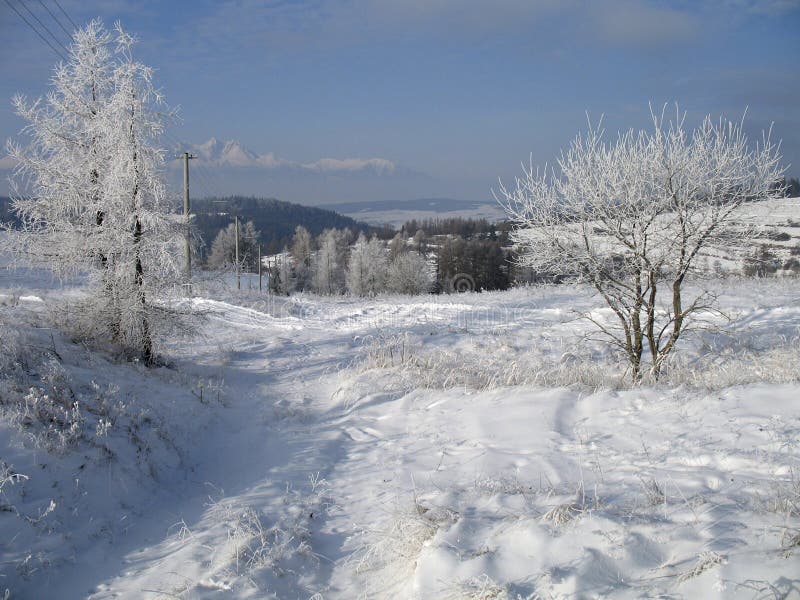 Zimná krajina