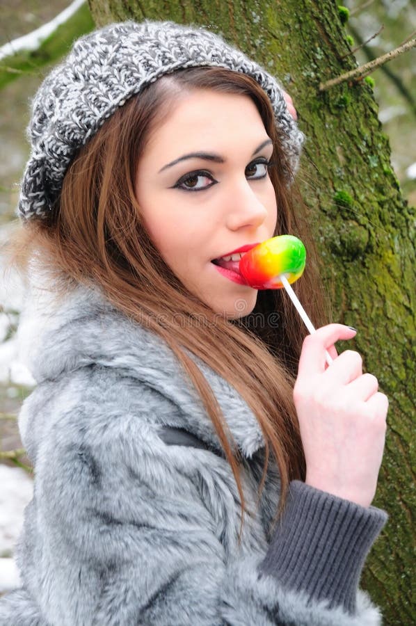 Winter lolly