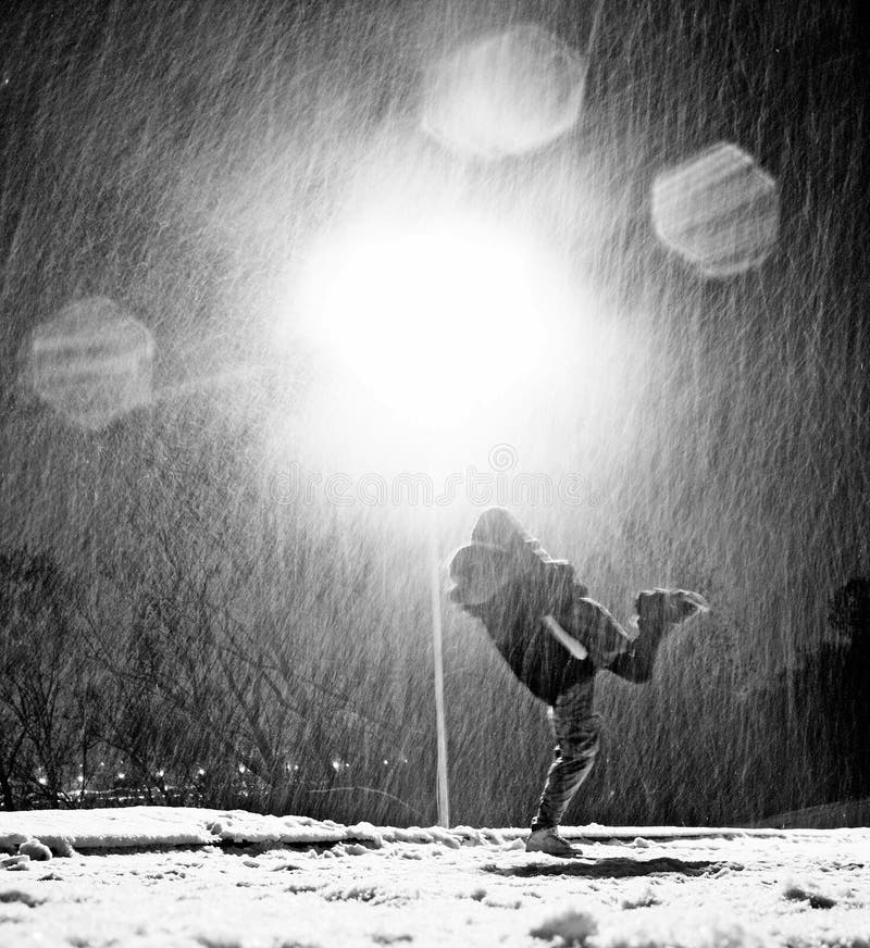 Couple of winter lovers in park. Happy embracing couple stock images, royalty-free photos and pictures